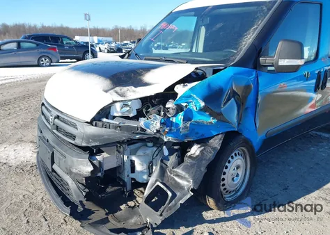 2017 Ram Promaster City Tradesman z USA, uszkodzony, nr VIN ZFBERFABXH6H21696